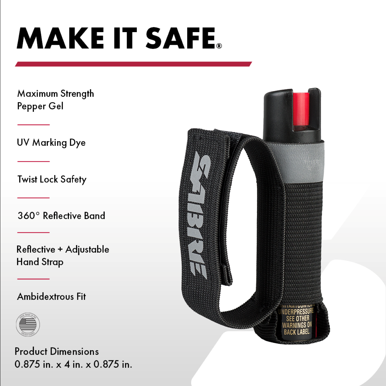 Runner Pepper Gel with Adjustable 360° Reflective Hand Strap - Image 2