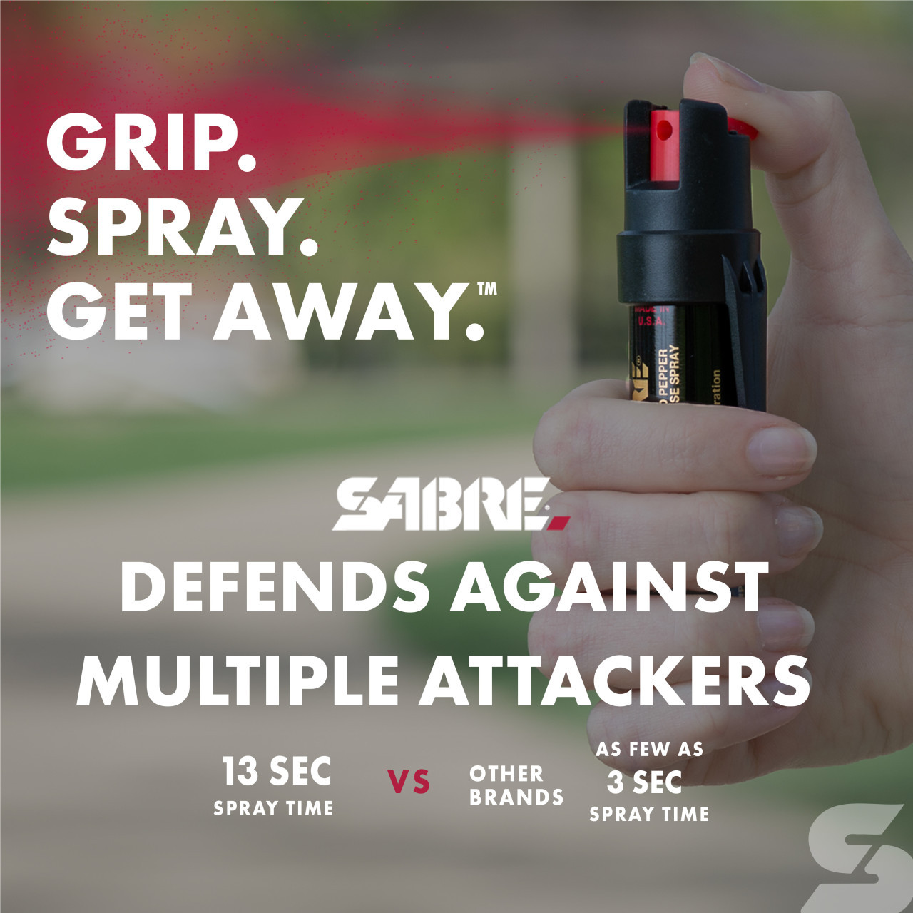 Defense Spray with Attachment Clip - Image 3