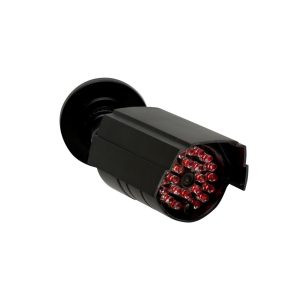 Fake Security Camera with Night Sensor, IP44 Rated Weather Resistant