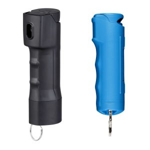 SMART 2.0 Pepper Spray with Emergency Location Alerts and Flip Top Practice Spray