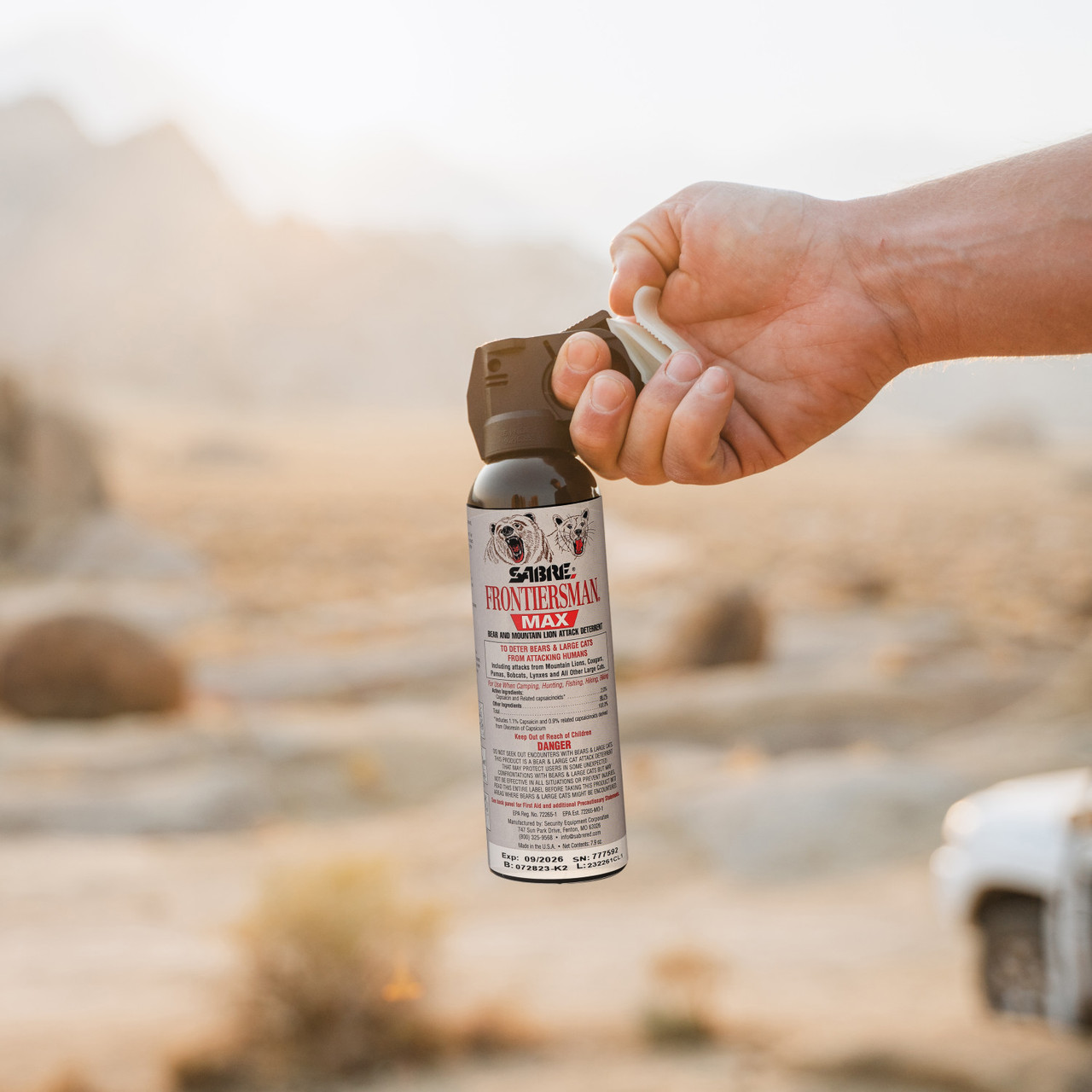 7.9 oz. Bear Spray & Mountain Lion Spray - Image 2