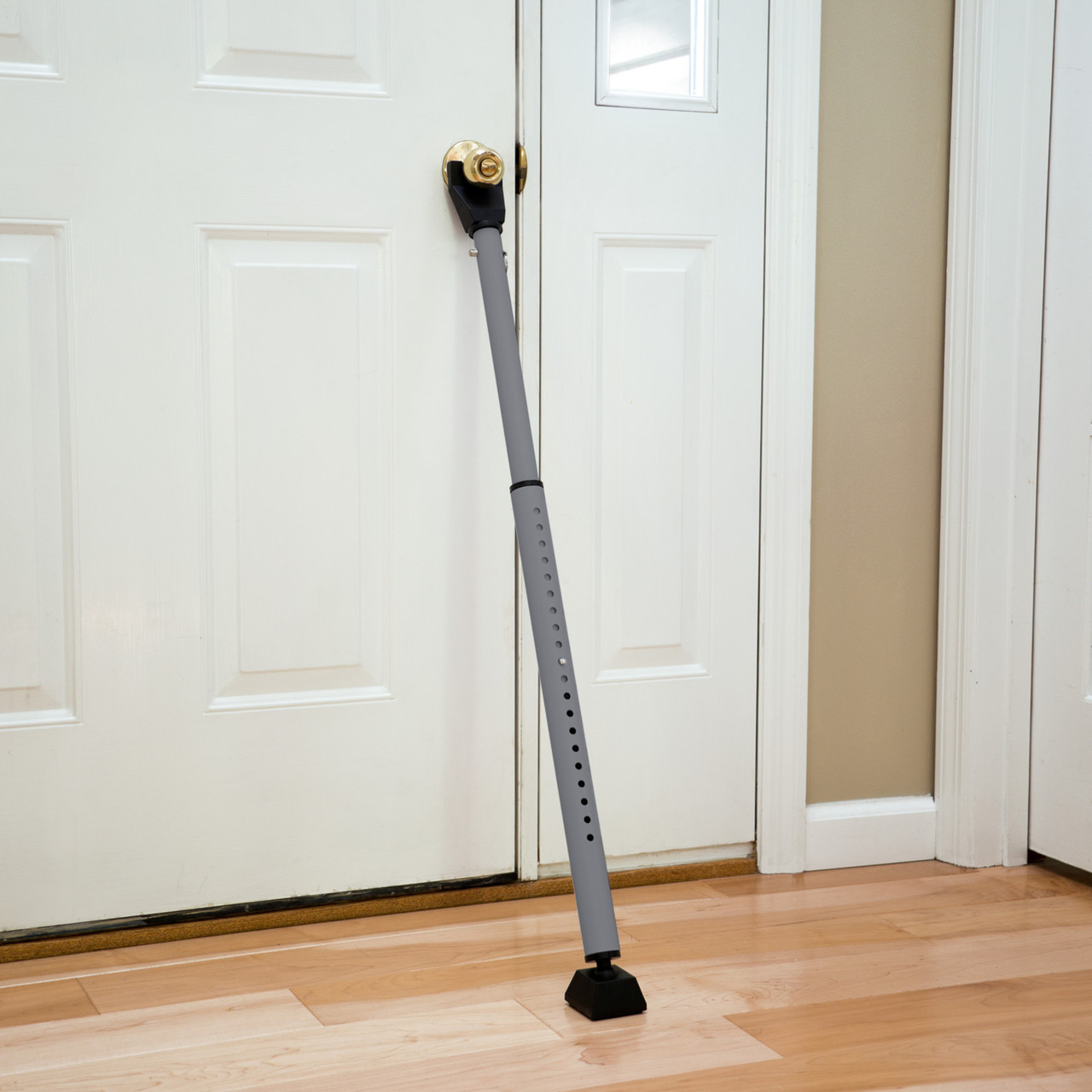 Adjustable Door Security Bar, Gray - Image 3