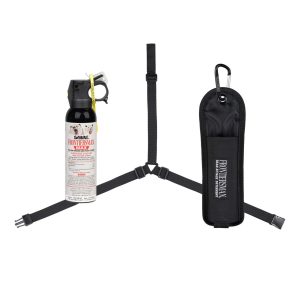 7.9 oz. Bear Spray & Mountain Lion Spray with 3-in-1 Bear Spray Holster