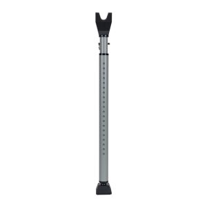 Adjustable Door Security Bar, Gray