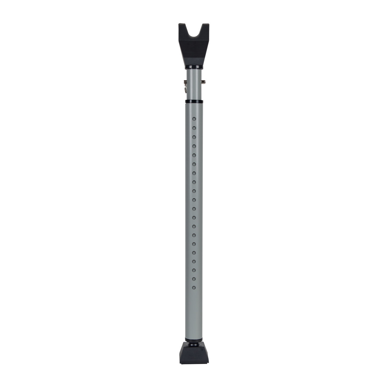 Adjustable Door Security Bar, Gray