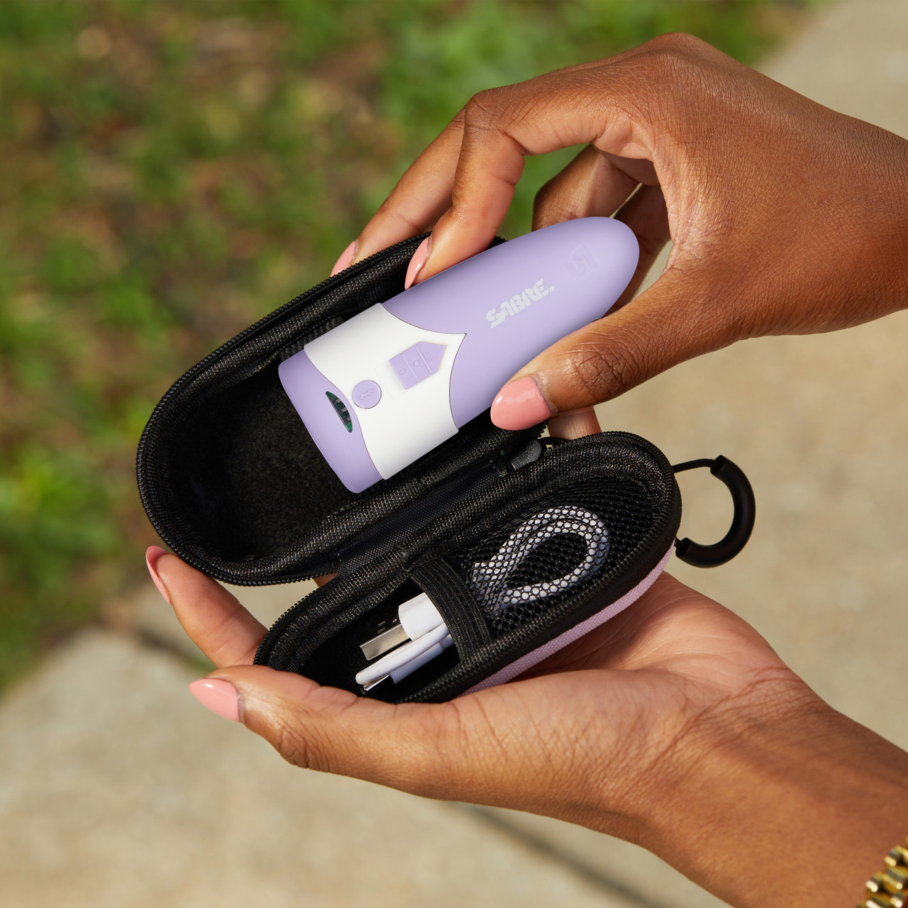 3-in-1 Mini Stun Gun with 130dB Personal Alarm and LED Light - Image 4
