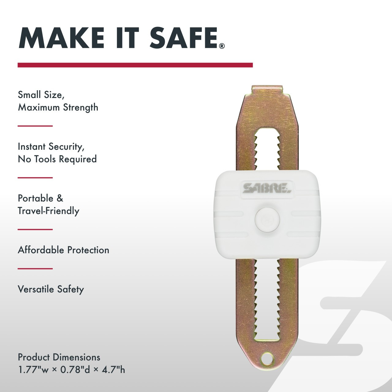 Compact Travel Door Lock - Image 2