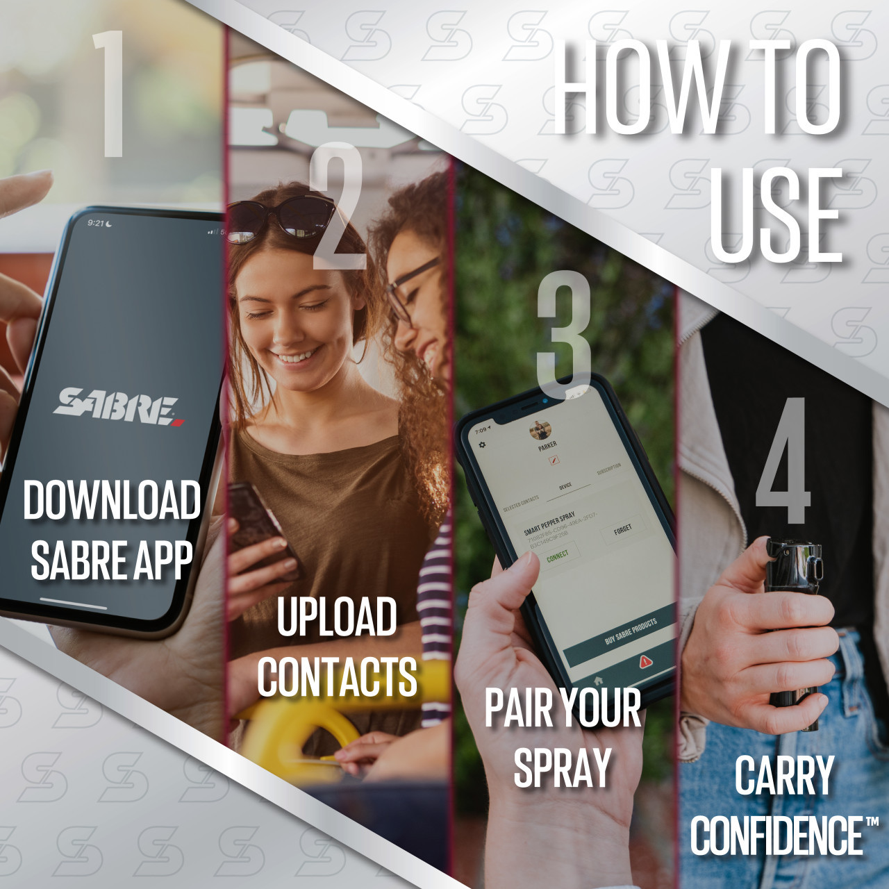 SMART Pepper Spray with Emergency Location Alerts and Inert Practice Spray - Image 4