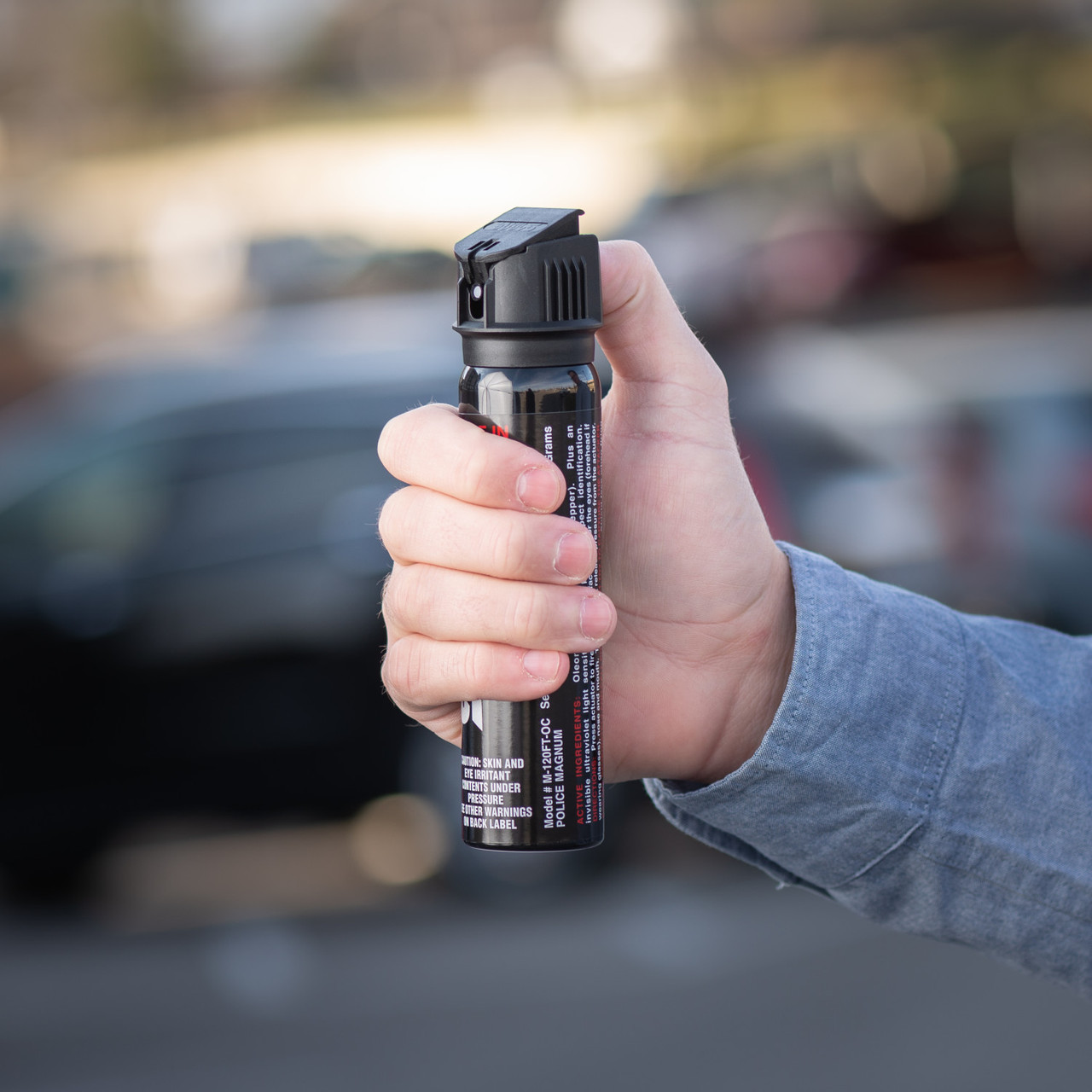 Magnum 120 Pepper Spray, Extra Large Canister - Image 4