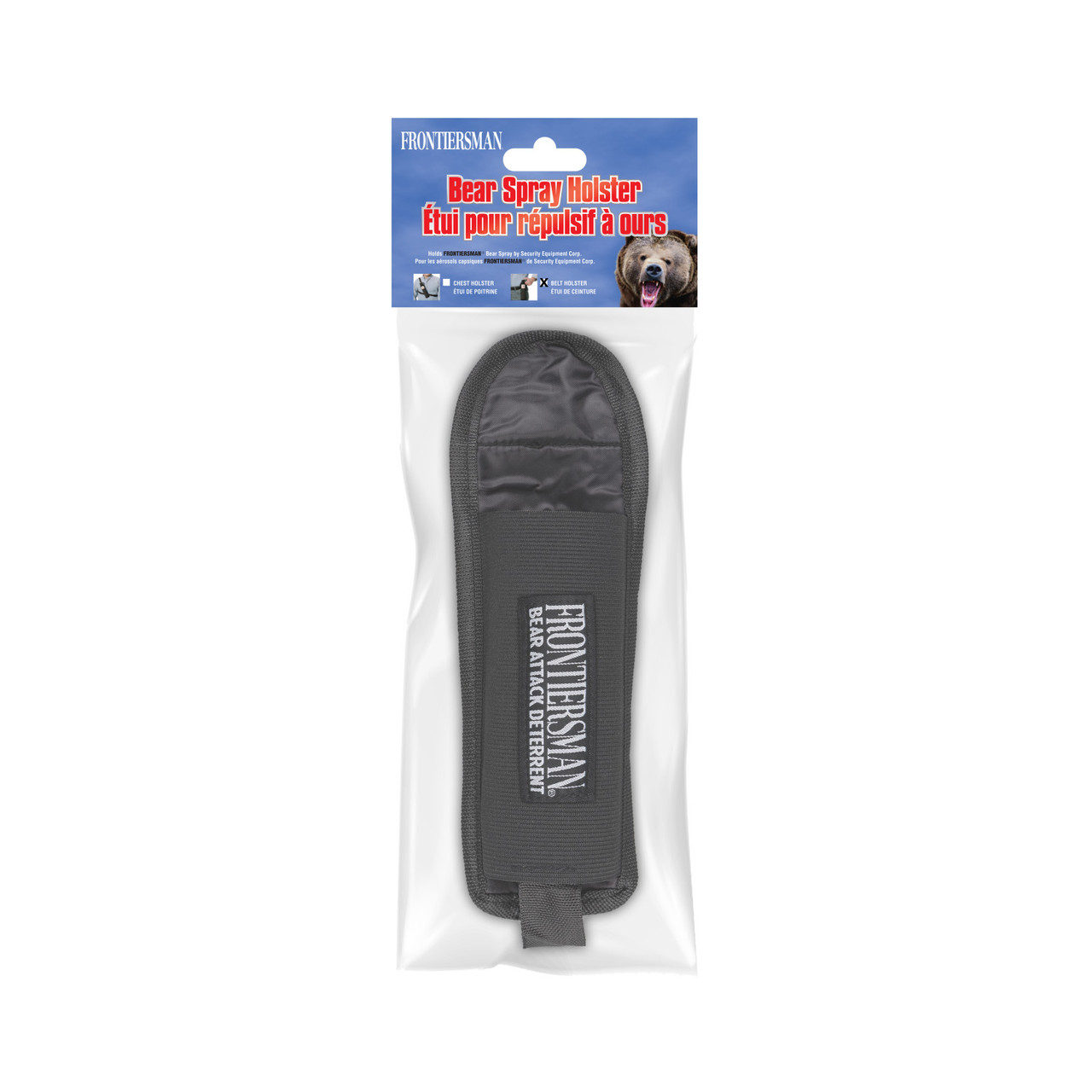 Frontiersman Nylon Belt Holster For 7.9 and 9.2 Oz. Bear Spray Canisters - Image 6