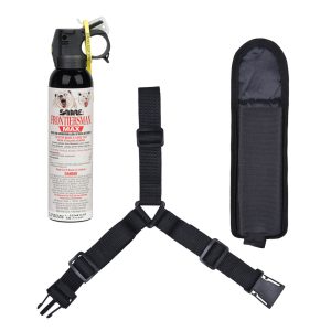 9.2 oz. Bear Spray & Mountain Lion Spray with Chest Holster