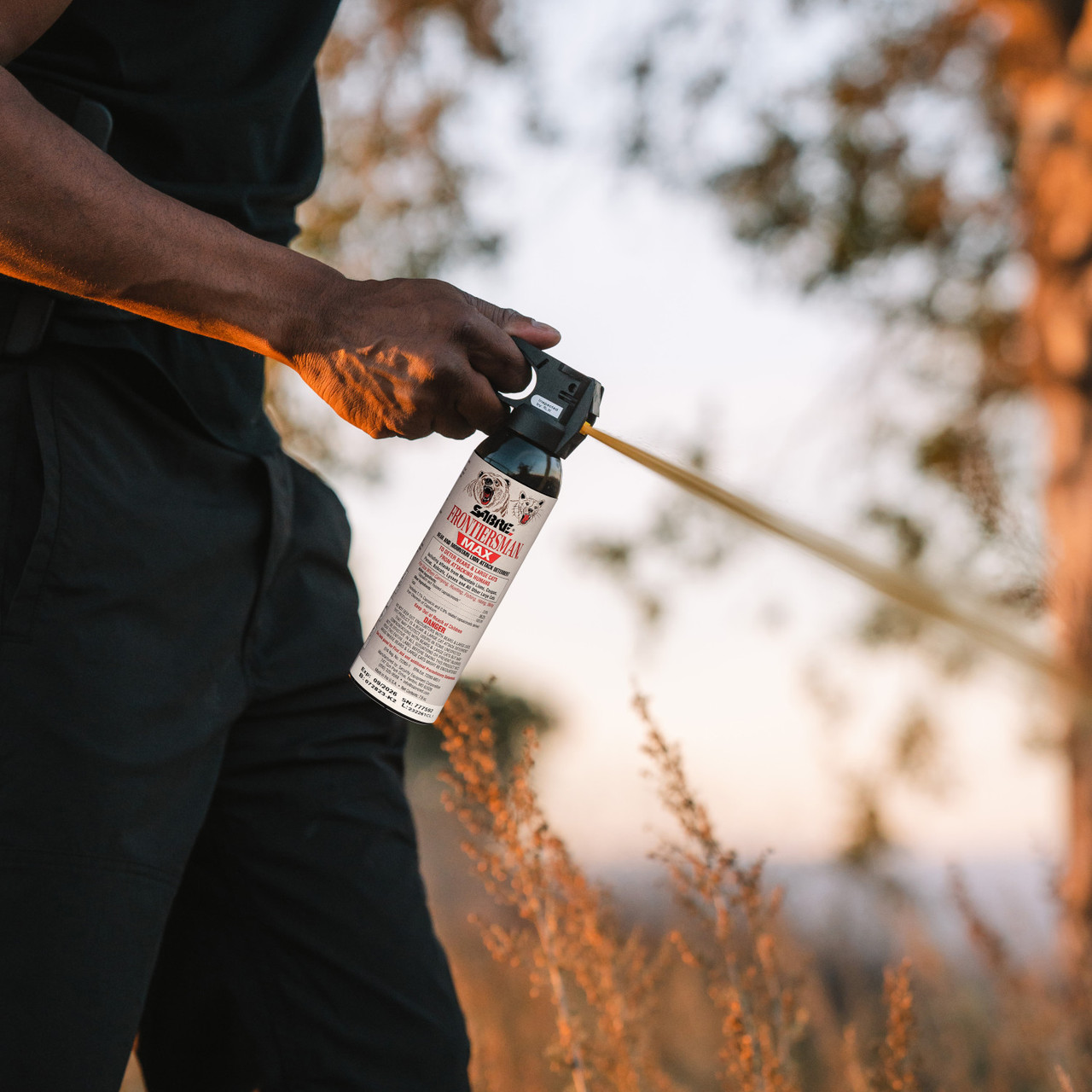 7.9 oz. Bear Spray & Mountain Lion Spray with Belt Holster - Image 3