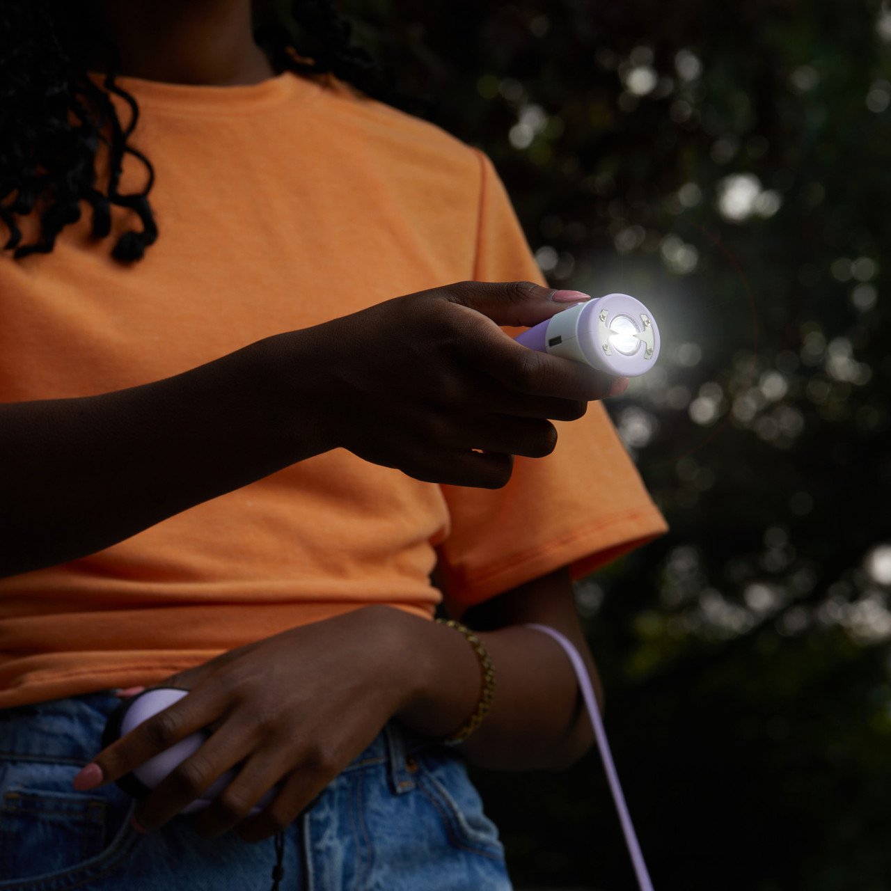 3-in-1 Mini Stun Gun with 130dB Personal Alarm and LED Light - Image 8
