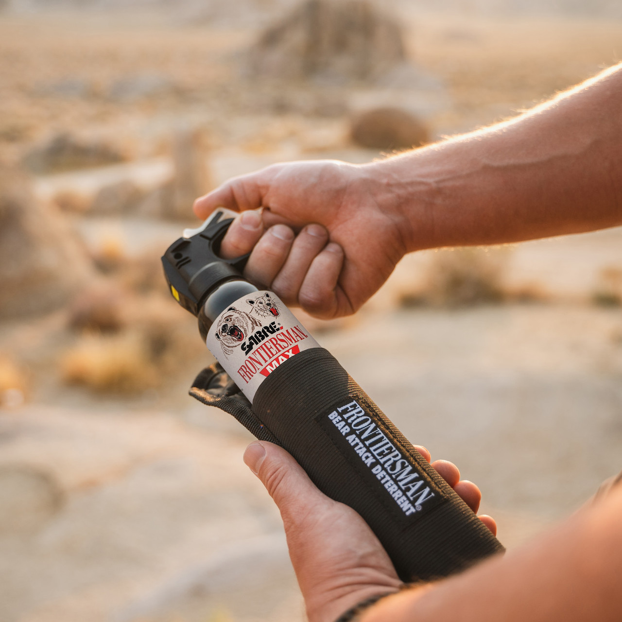 7.9 oz. Bear Spray & Mountain Lion Spray with Belt Holster - Image 6