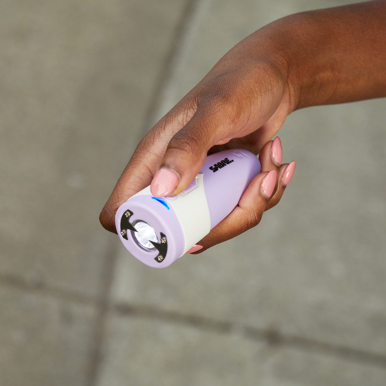 3-in-1 Mini Stun Gun with 130dB Personal Alarm and LED Light - Image 5